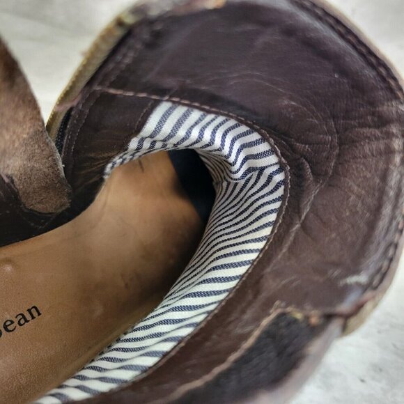 LL Bean Bootie Womens 6.5 Brown Double Buckle - Picture 13 of 13